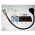 KTM OBD cabo Triumph Ktm Aprilia moto Benelli ECU Tuning Tuneecu diagnosticar Interface USB